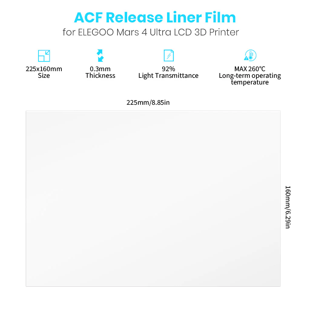 ACF Film for Mars 4 Ultra (5 Pcs) - Image 4